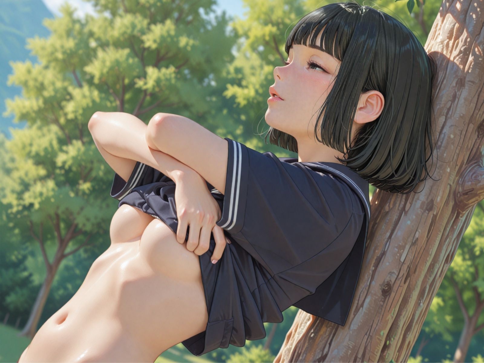 そこの女子校生さん おぱんつ見せてください - サンプル画像 10