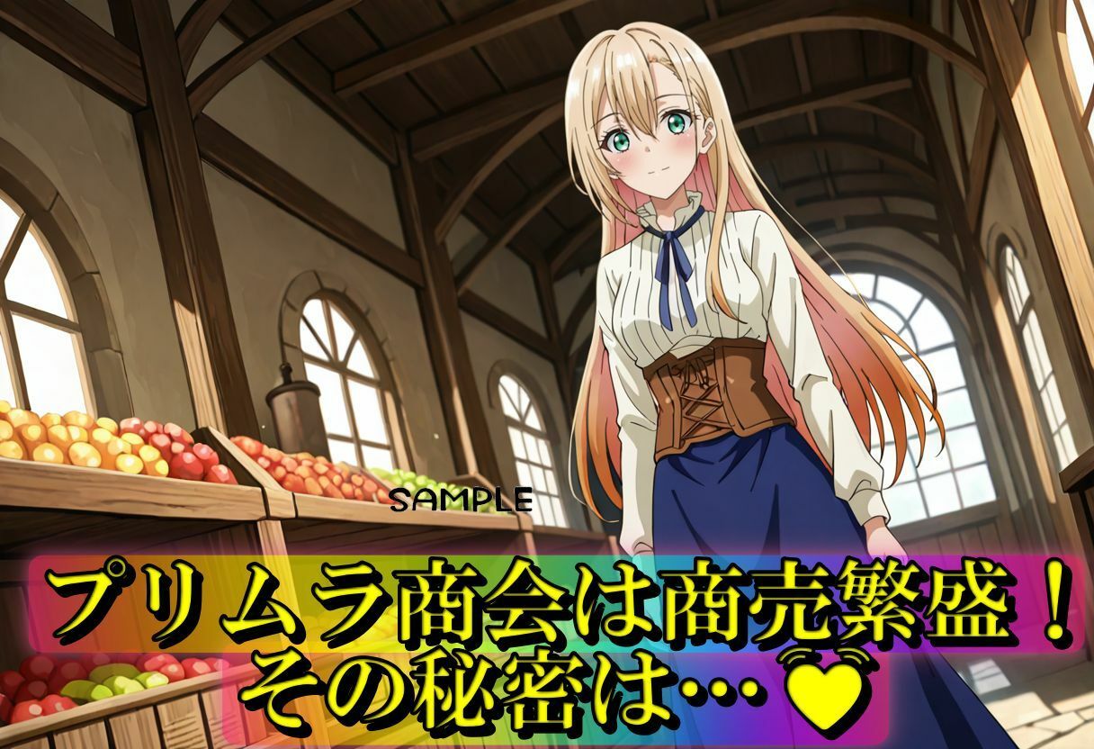 異世界でも性欲SEXは世界共通！プリムラ商会の秘密 - サンプル画像 1