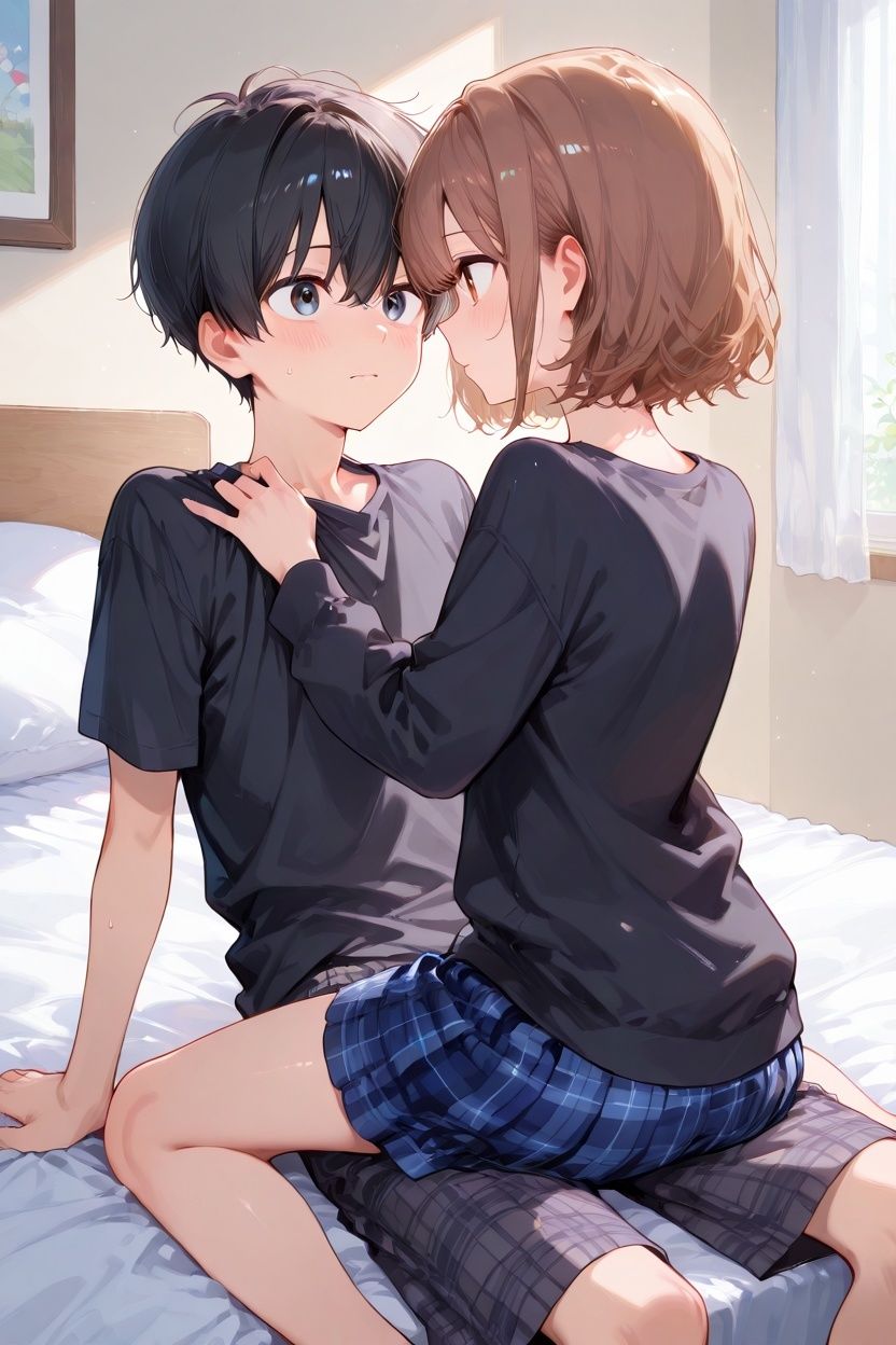 お姉ちゃんたちのご奉仕で僕の童貞が消えました - サンプル画像 1