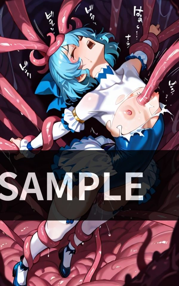 美少女戦士 触手野郎に全員敗北 - サンプル画像 1