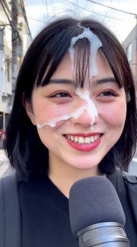 顔射後の余韻 - インタビュー編 Vol.1 - サンプル画像 4