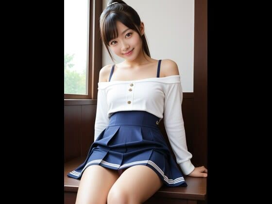 清楚系美少女のパンチラ動画 - サンプル画像 7