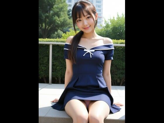 清楚系美少女のパンチラ動画 - サンプル画像 8