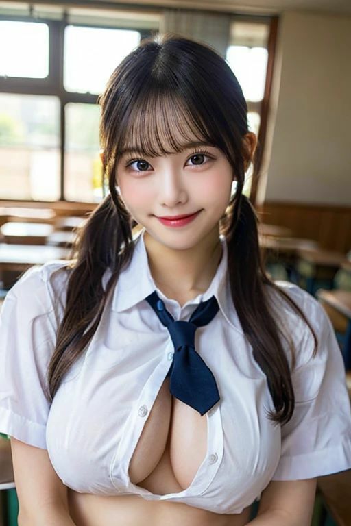 巨乳女子〇生教室で生着替え2  300ページ - サンプル画像 1