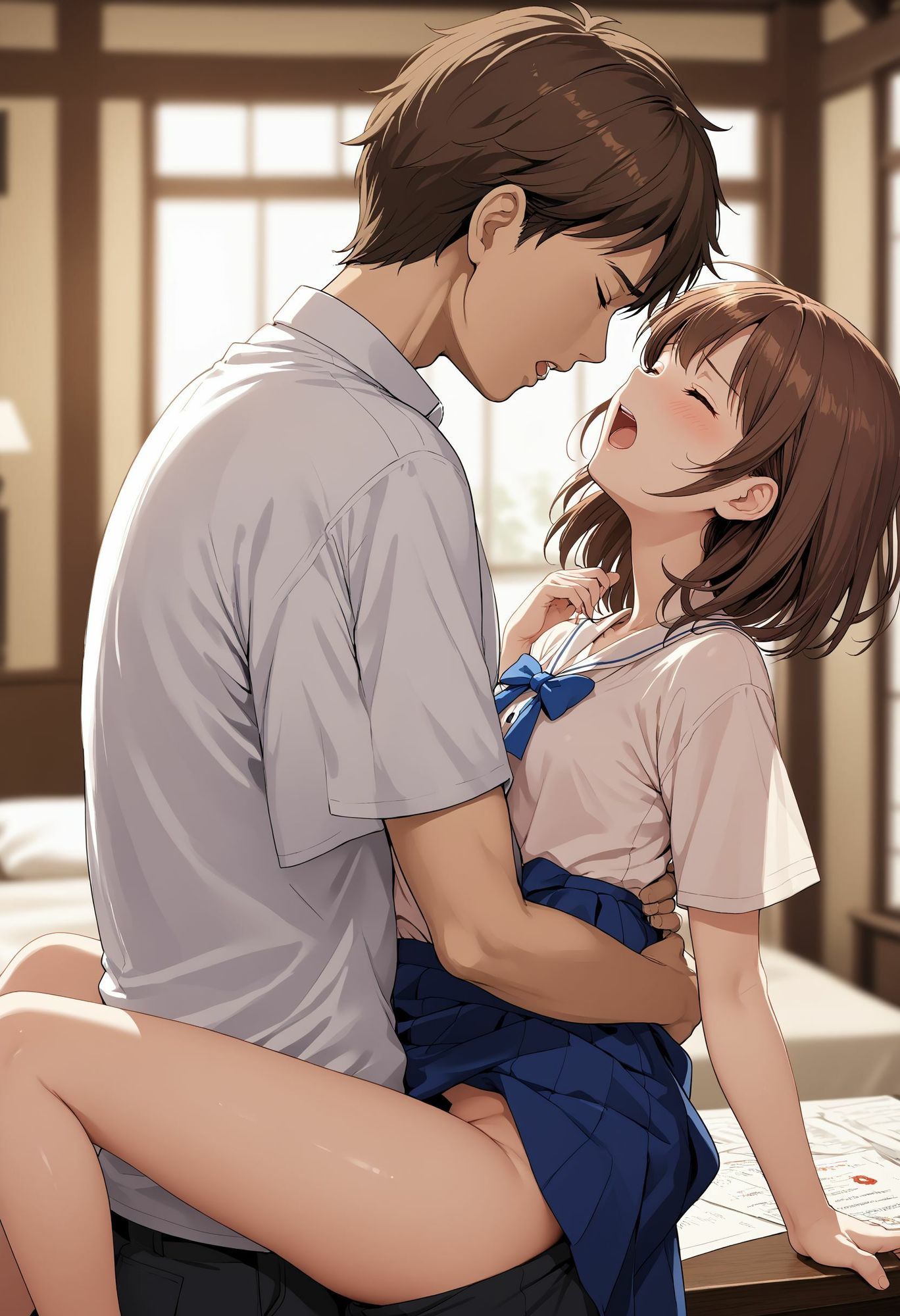 そんなデカいの挿れないで！義兄チ○ポにどハマり - サンプル画像 9