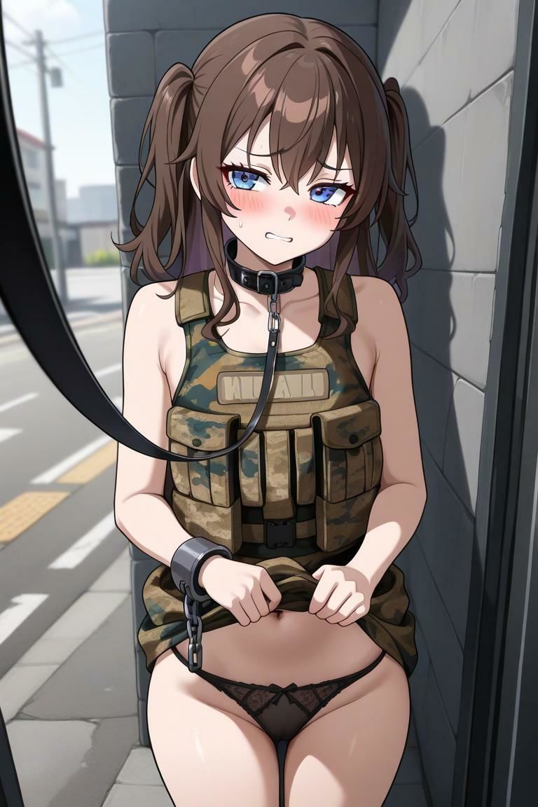 捕虜になった美人ソルジャー3 拘束姦458枚 - サンプル画像 2