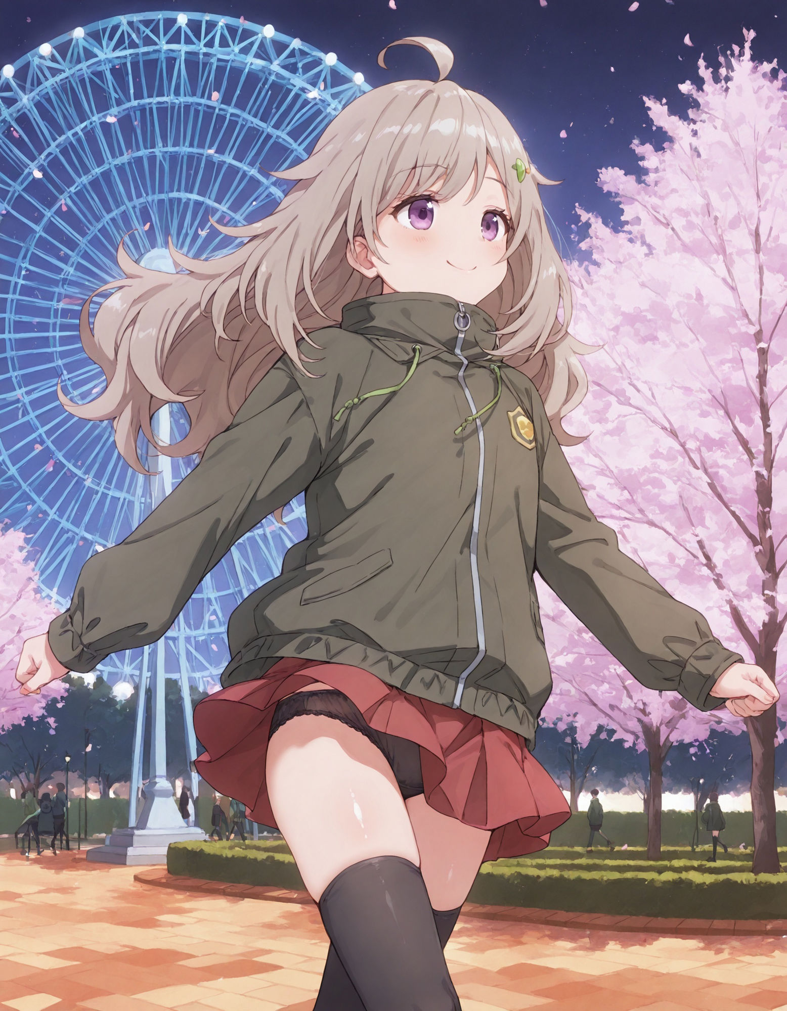 比〇つつじのパンチラ〜私服編〜 - サンプル画像 1