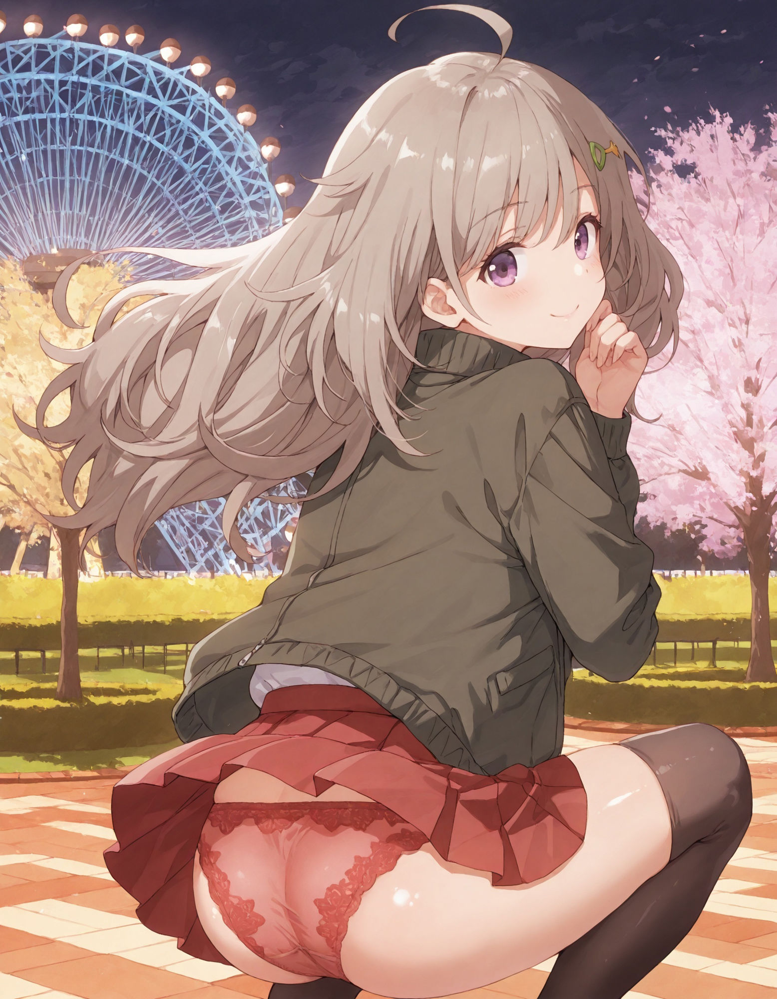比〇つつじのパンチラ〜私服編〜 - サンプル画像 4