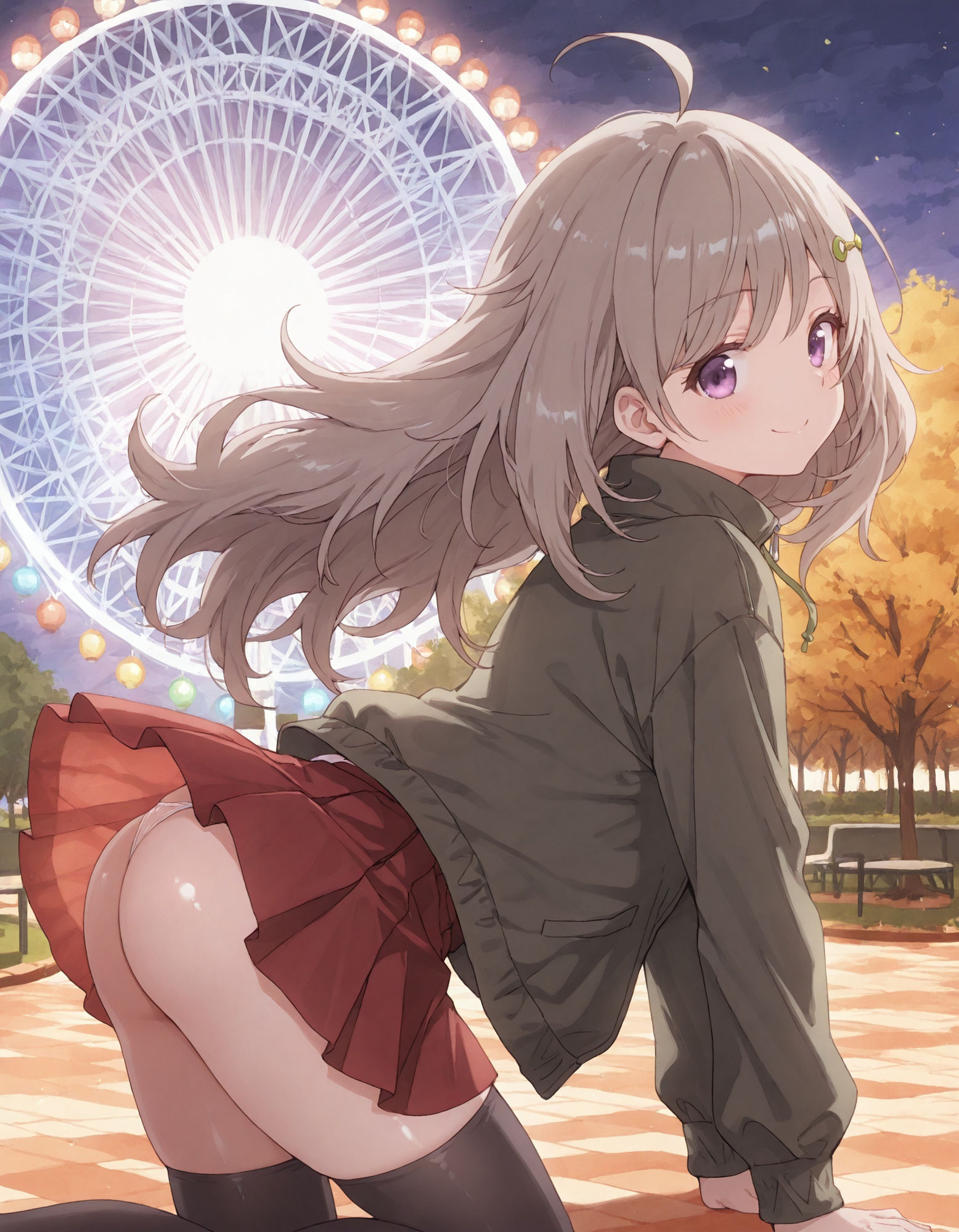 比〇つつじのパンチラ〜私服編〜 - サンプル画像 7