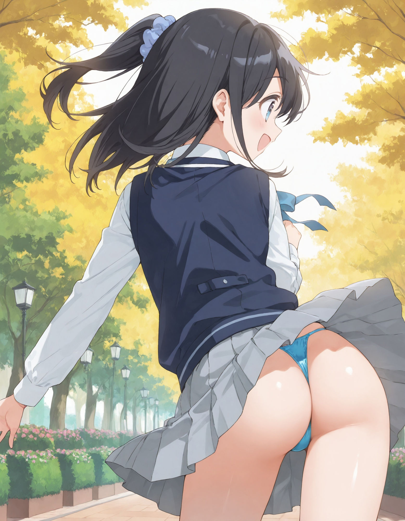 雨〇さつきのパンチラ〜制服編〜 - サンプル画像 3