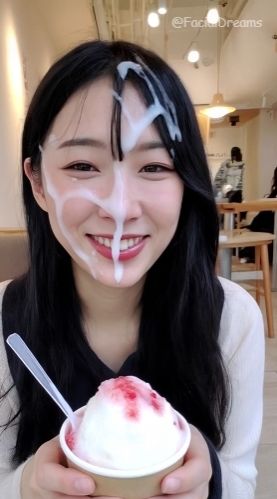 顔射後の余韻 - デート編 Vol.2 - サンプル画像 4