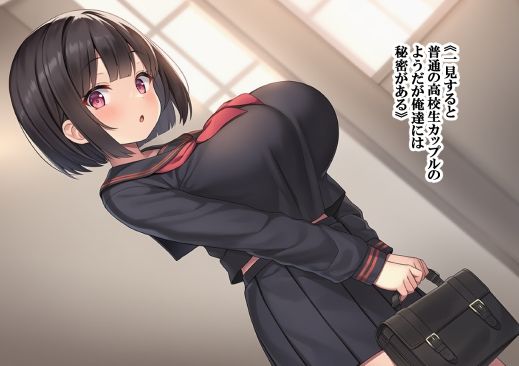 彼氏のために露出していたら同級生に撮影られた話 - サンプル画像 4