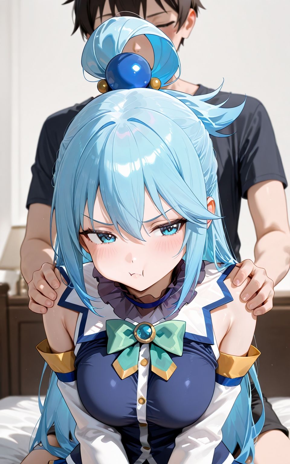 「他の女と遊んでたんでしょ…！」嫉妬して不機嫌なア〇アをなだめようとセックスしたらやりすぎてしまった件 - サンプル画像 3