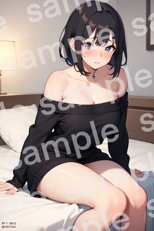 お部屋でいちゃいちゃ - サンプル画像 1