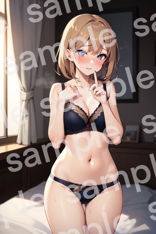 お部屋でいちゃいちゃ - サンプル画像 5
