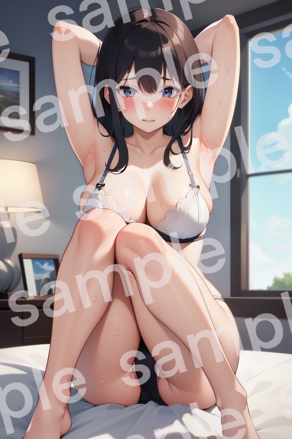 お部屋でいちゃいちゃ - サンプル画像 7