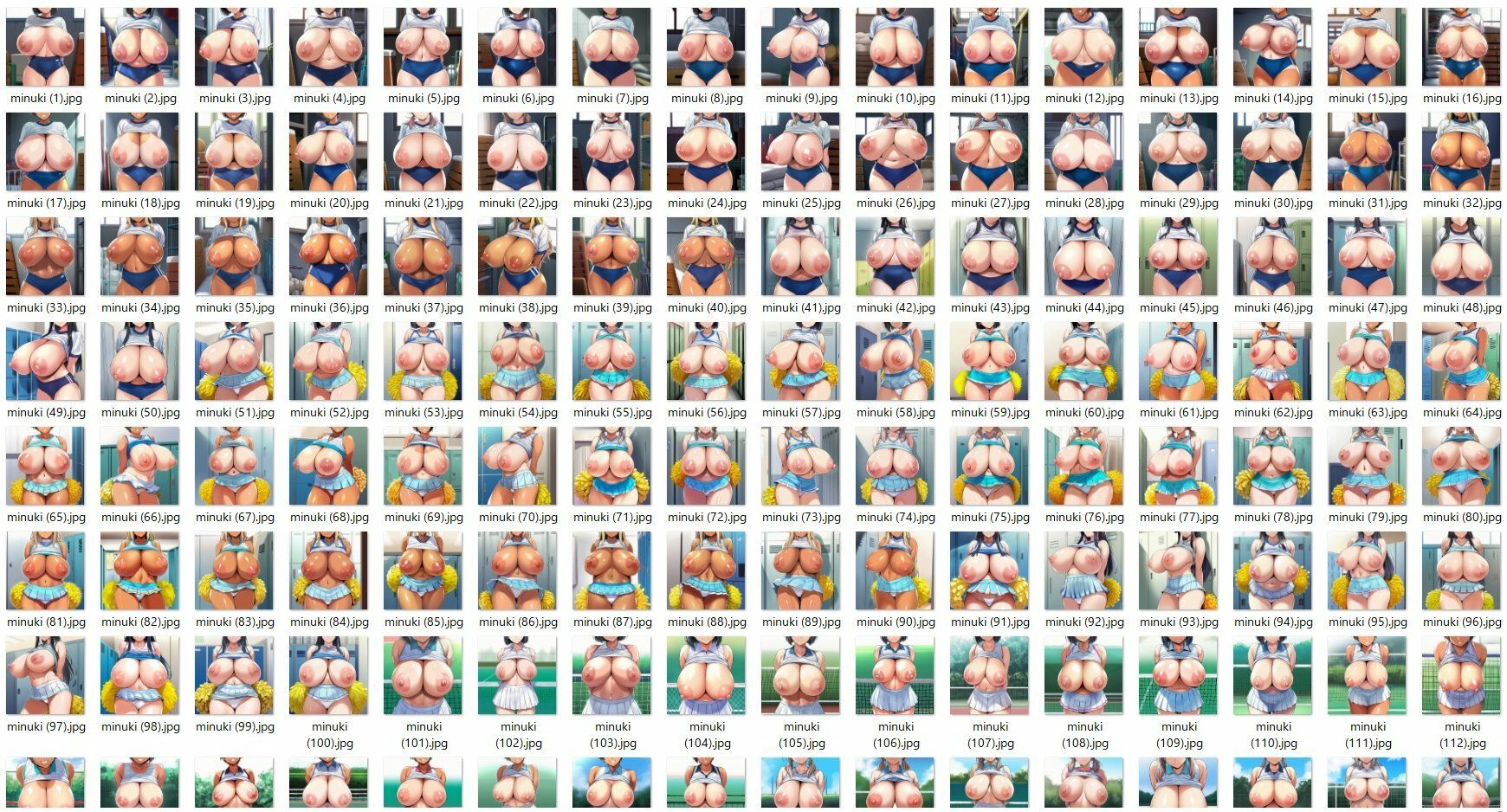 目なしの見抜き - サンプル画像 9