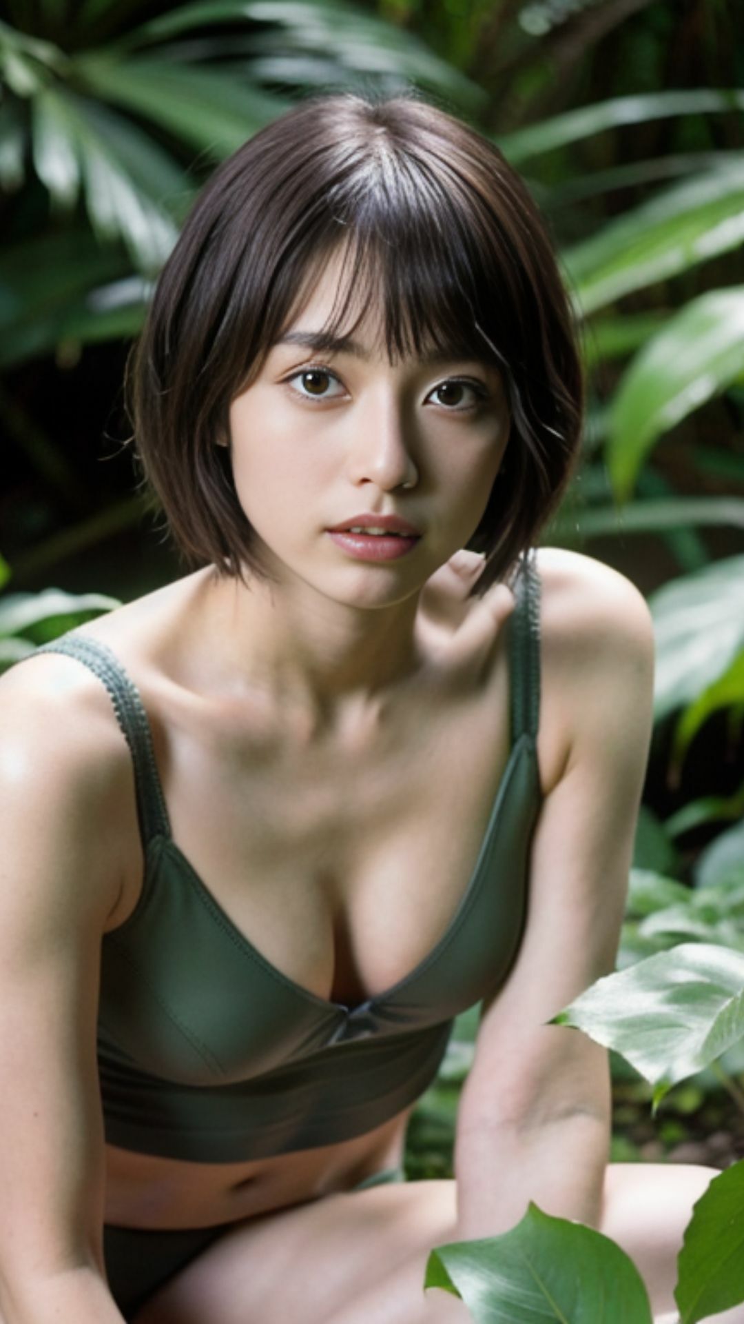 スレンダーな軍服コスプレ美女が脱いじゃった - サンプル画像 2