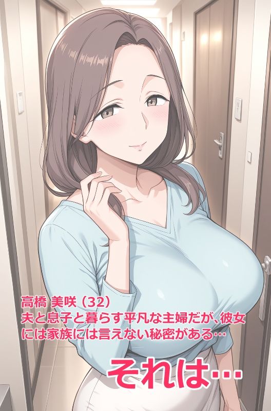 Gカップ爆乳主婦美咲のドスケベな本性〜強引な誘いに発情し、即堕ち！！びしょ濡れマンコでチンポを貪る淫乱牝豚〜 - サンプル画像 1