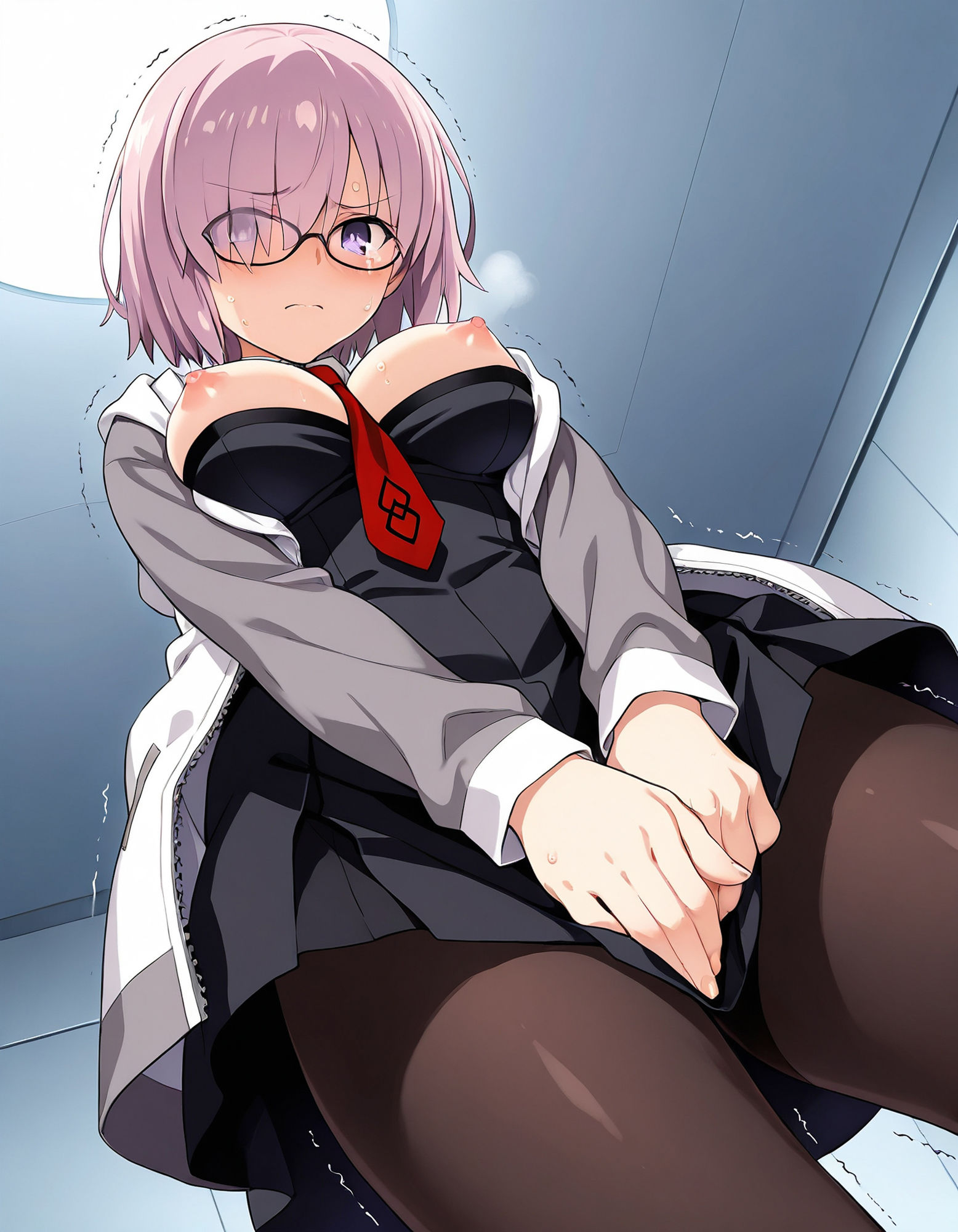 チートスキルで女の子をH漬けにして性奴●にする話  マシュ編 - サンプル画像 1