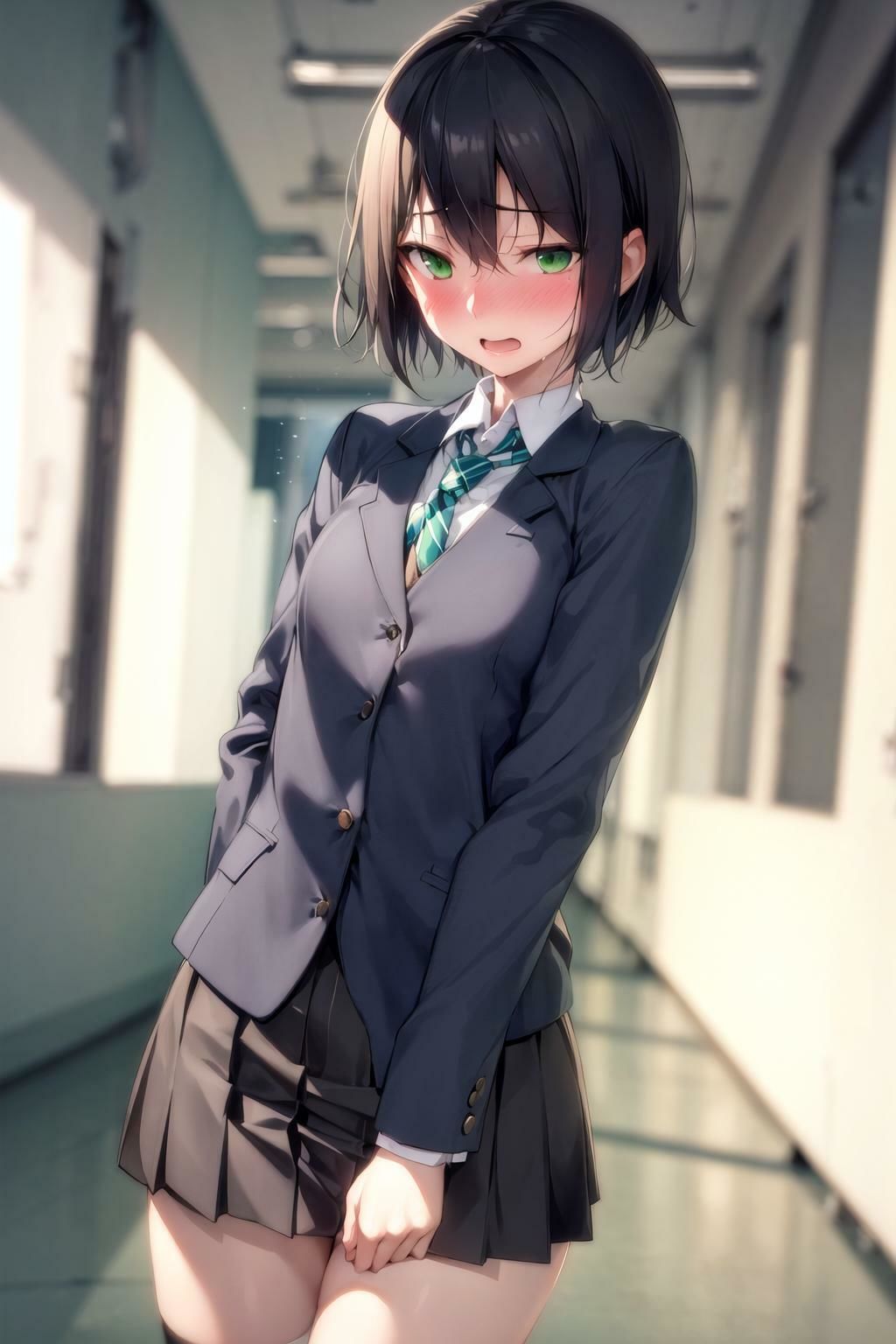 制服フェチ  メス顔編 - サンプル画像 6