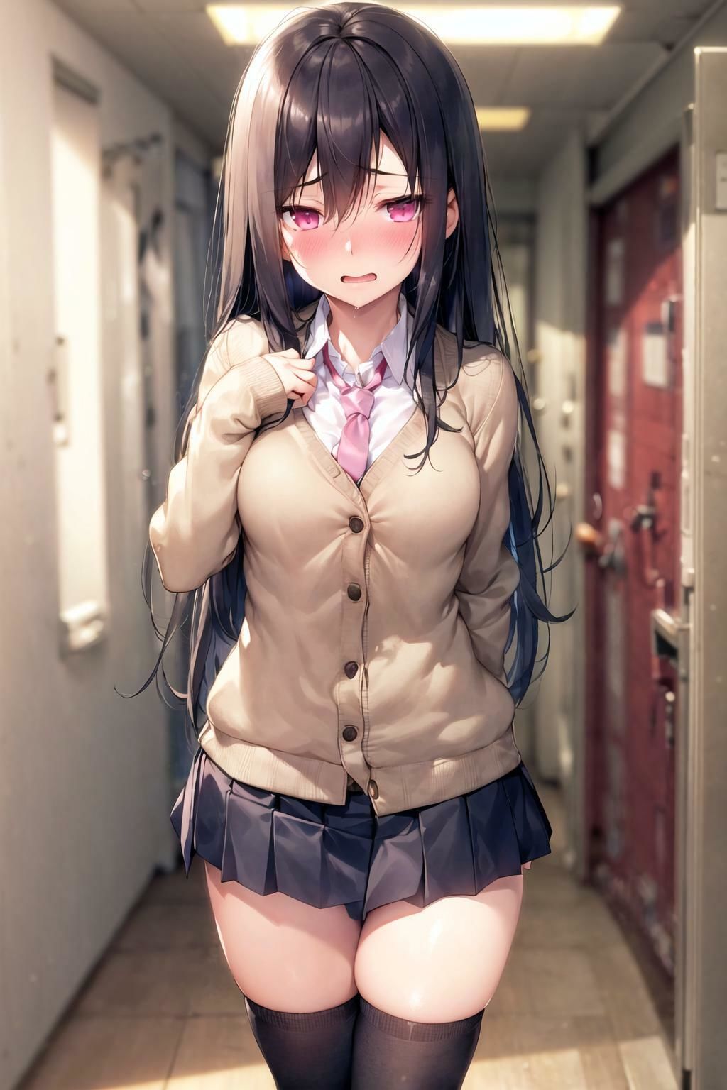 制服フェチ  メス顔編 - サンプル画像 9