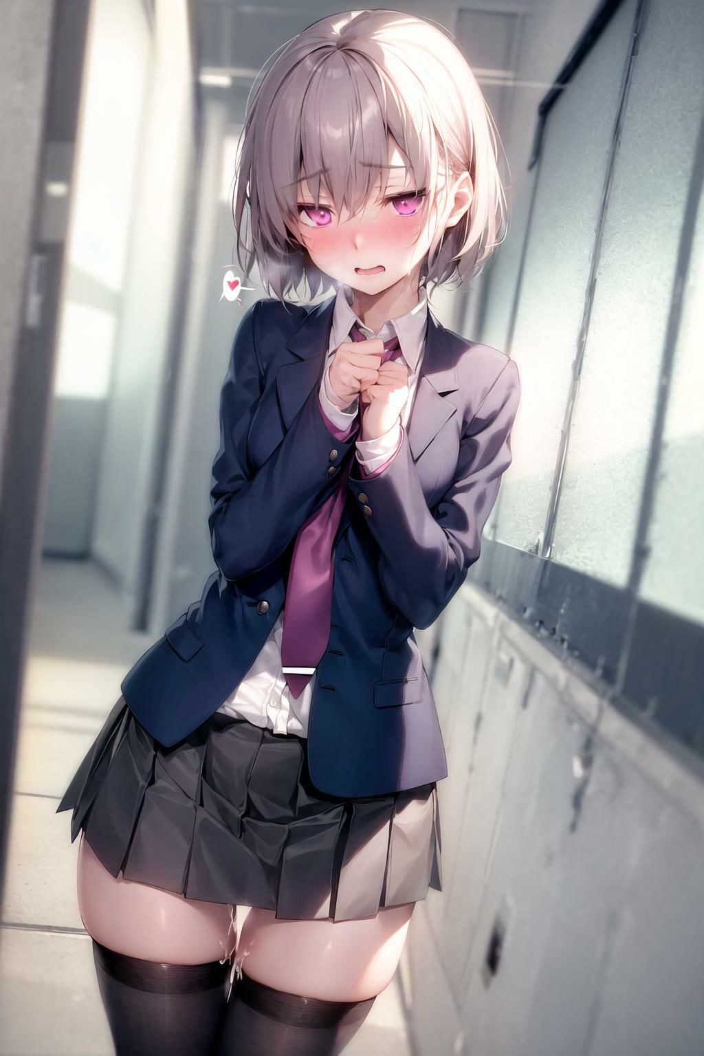 制服フェチ  メス顔編 - サンプル画像 10