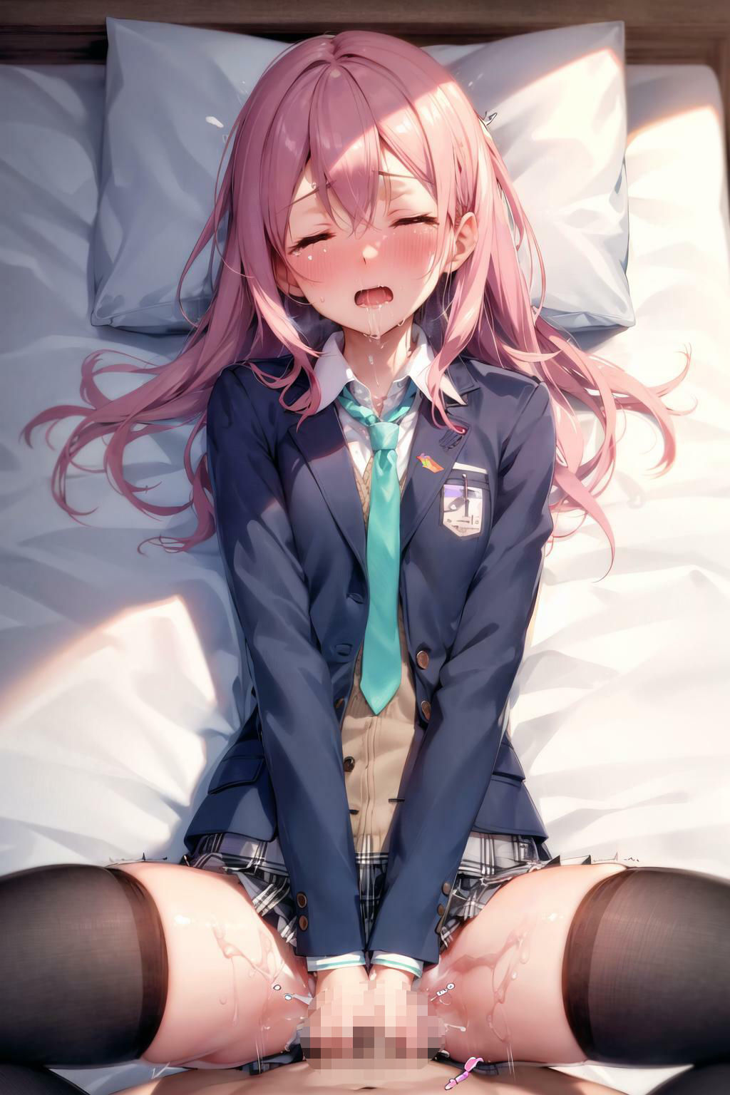 制服フェチ  泣き顔の正常位編 - サンプル画像 6