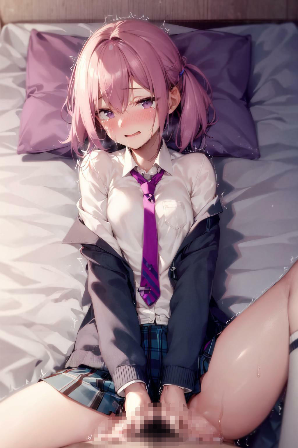 制服フェチ  泣き顔の正常位編 - サンプル画像 7