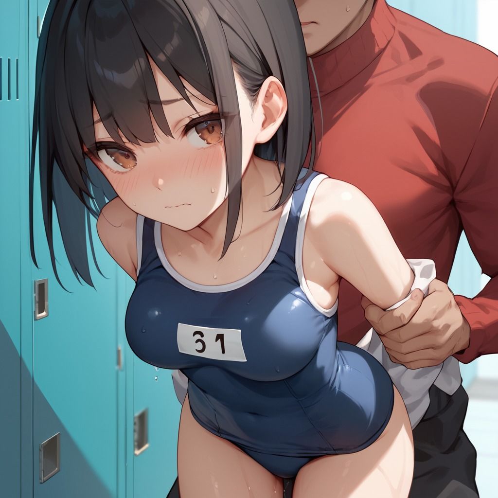 【完全服従】水泳部員をイキ狂わせて強●生ハメ指導 - サンプル画像 1