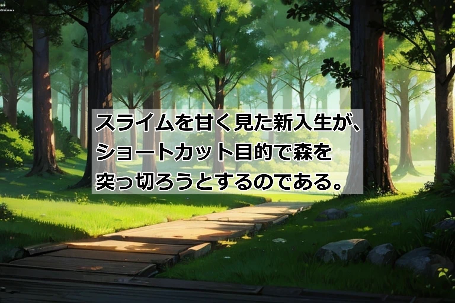 スライムの森〜ぬちょぬちょ少女を救出せよ！〜 - サンプル画像 2