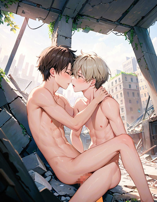Boys Lover Collection 3 デストピアでシュールに発情しちゃう少年たち？ - サンプル画像 7