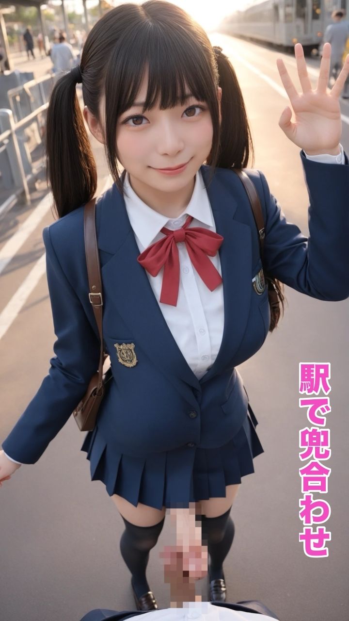 常に兜合わせ  第一弾〈学校生活編〉 - サンプル画像 1