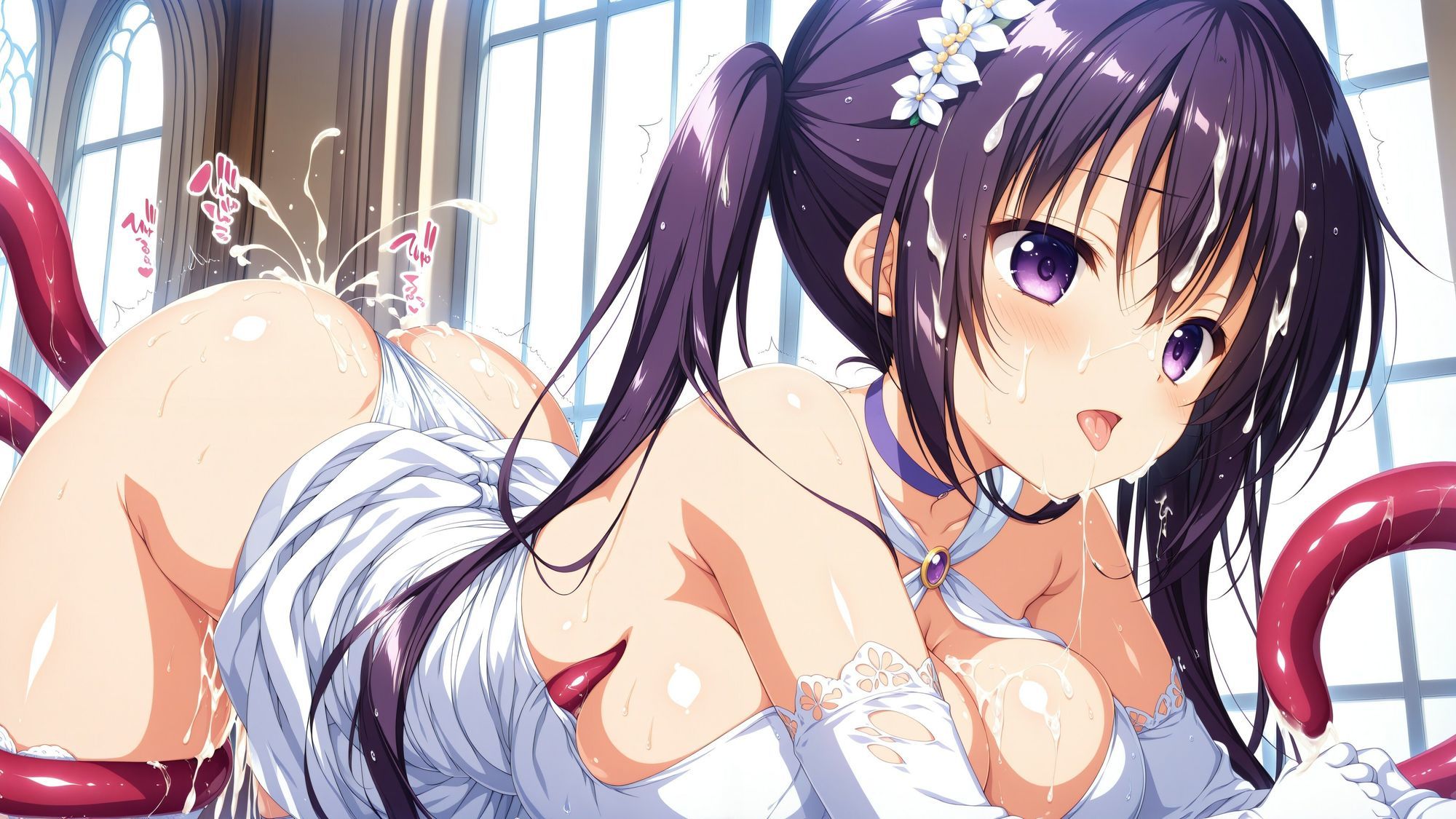 触手に囚われた少女達 〜ごちうさ編〜 Vol.4 - サンプル画像 8