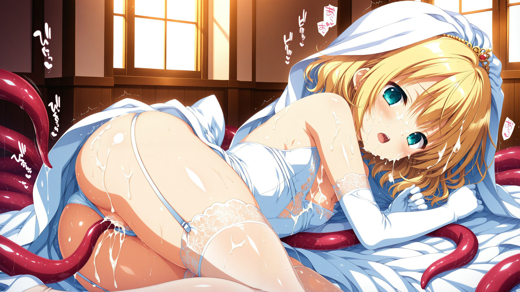 触手に囚われた少女達 〜ごちうさ編〜 Vol.4 - サンプル画像 9