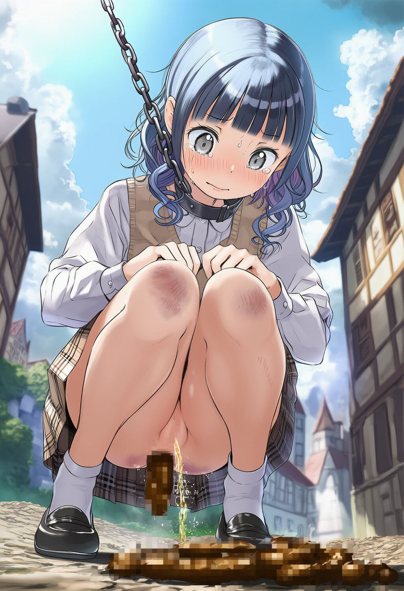 〜恥じらい排泄〜衆人に見られながらの野外○○ver3 - サンプル画像 1