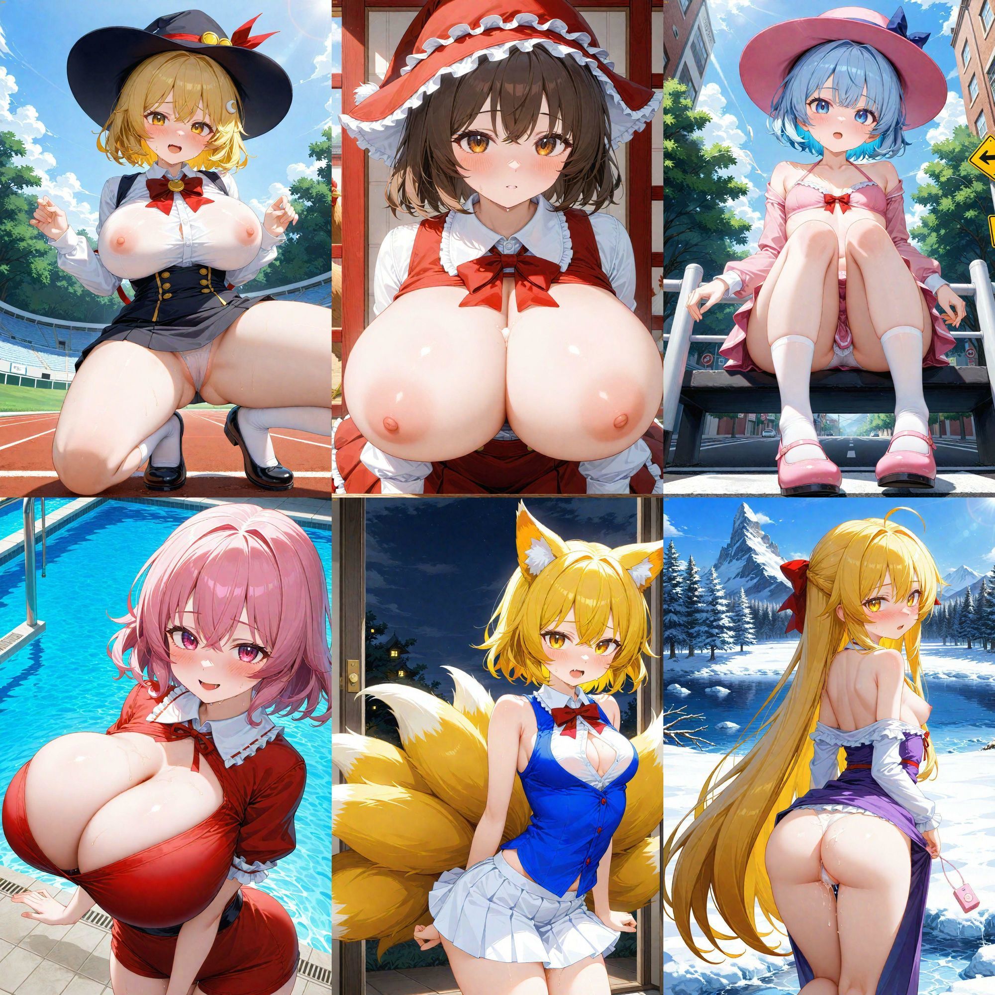 ノーモザイク！東方妖々夢キャラの誘惑2 - サンプル画像 8