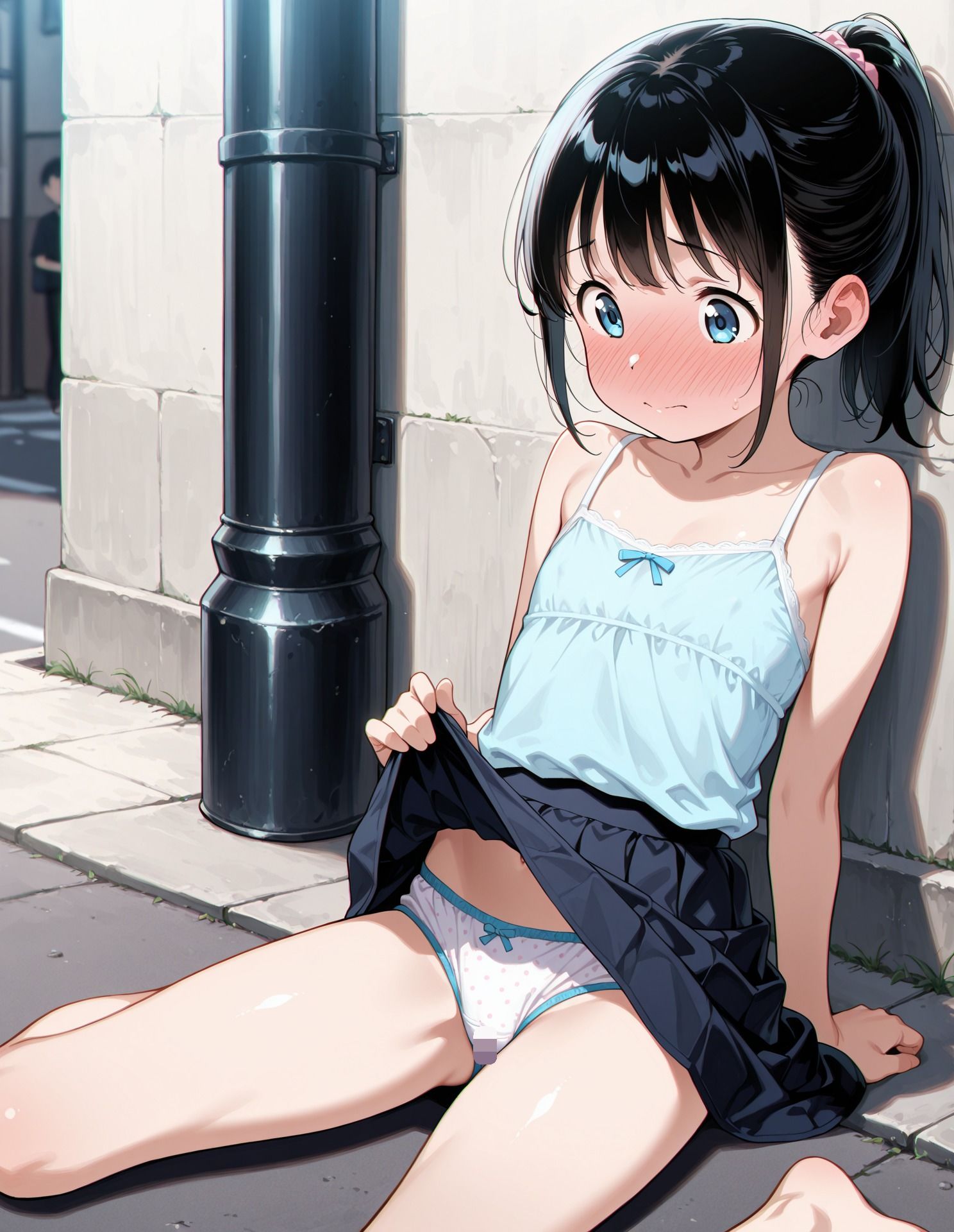 立ちんぼ街中少女〜ママには絶対言えないことしちゃった〜 - サンプル画像 3