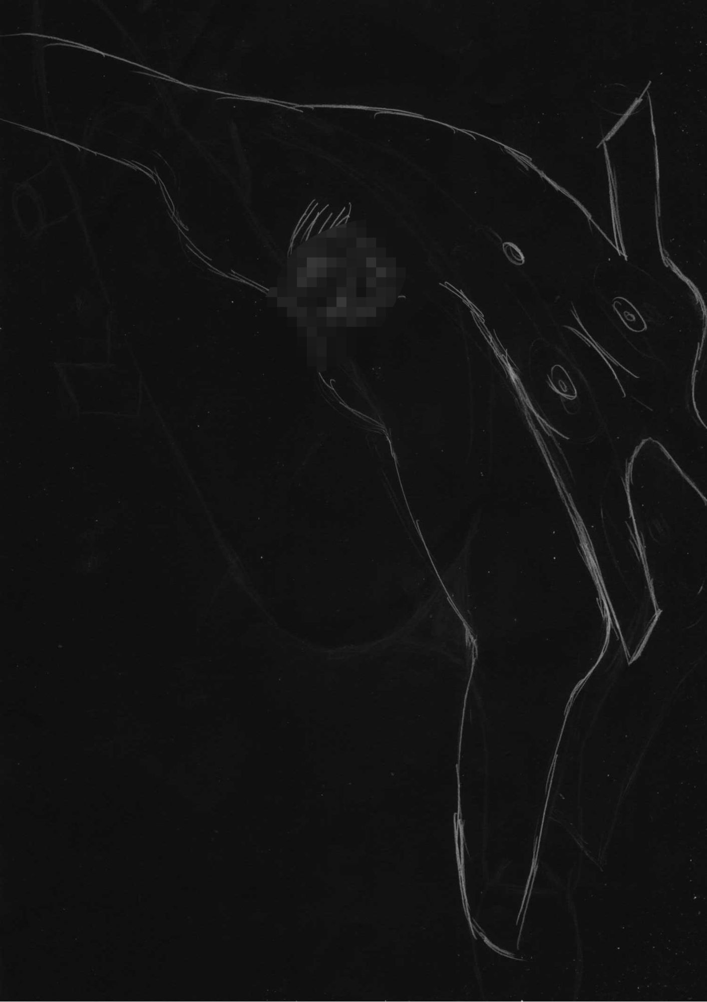 黒よりも黒い黒戯絵集「マネキンポーズ」 - サンプル画像 1