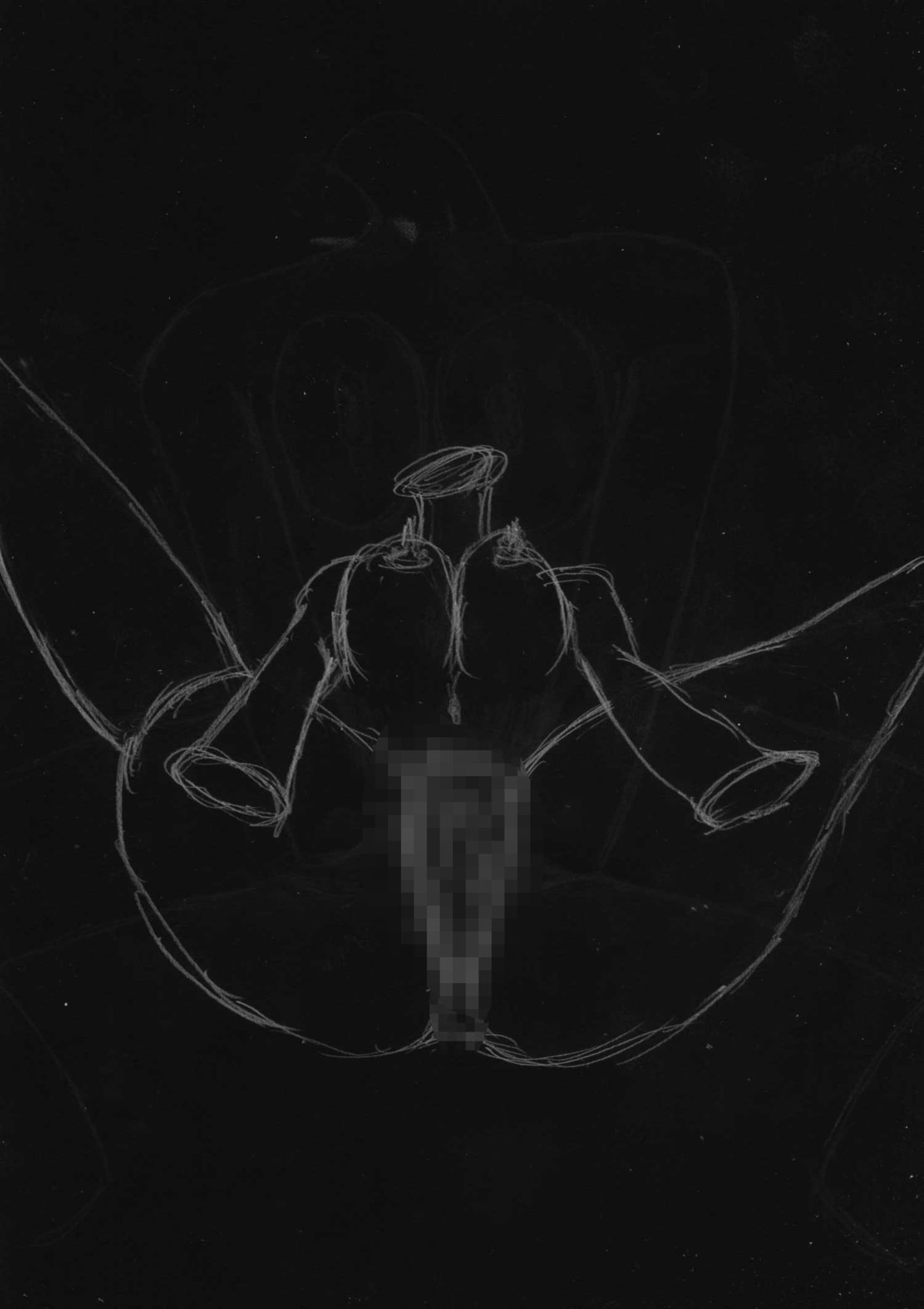 黒よりも黒い黒戯絵集「マネキンポーズ」 - サンプル画像 3