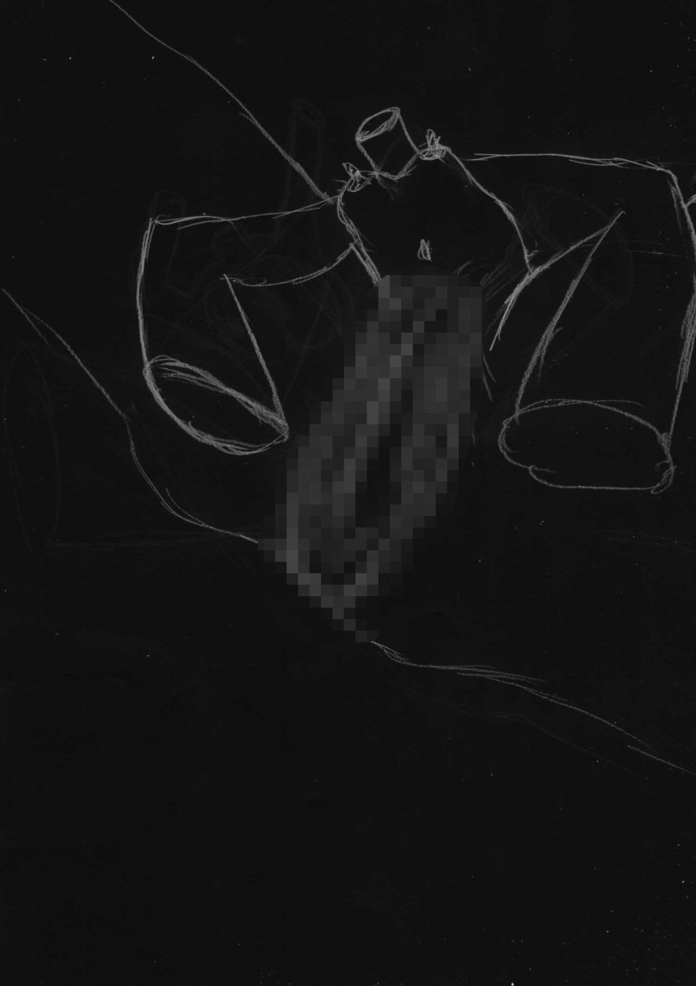 黒よりも黒い黒戯絵集「マネキンポーズ」 - サンプル画像 5