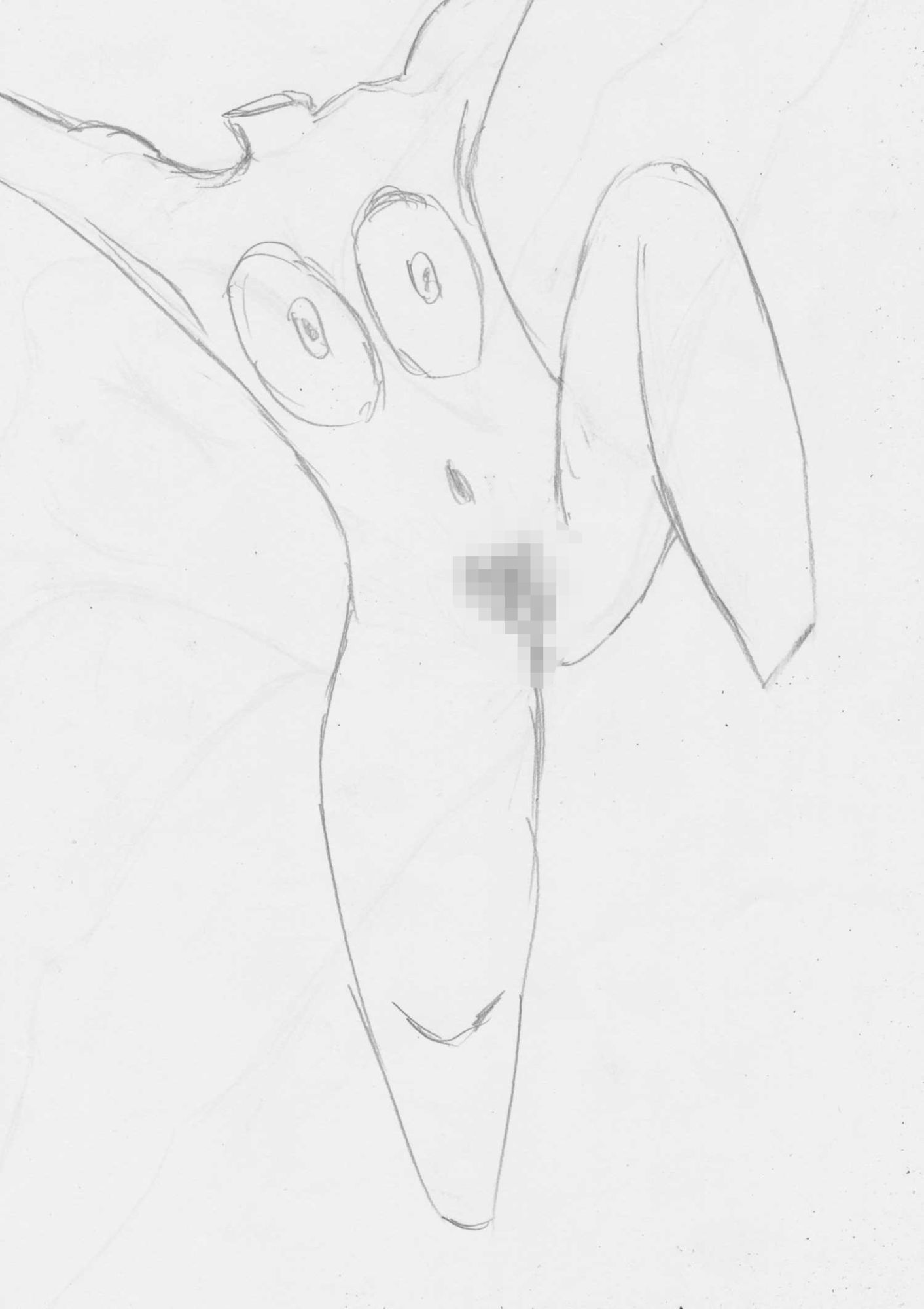 黒よりも黒い黒戯絵集「マネキンポーズ」 - サンプル画像 10