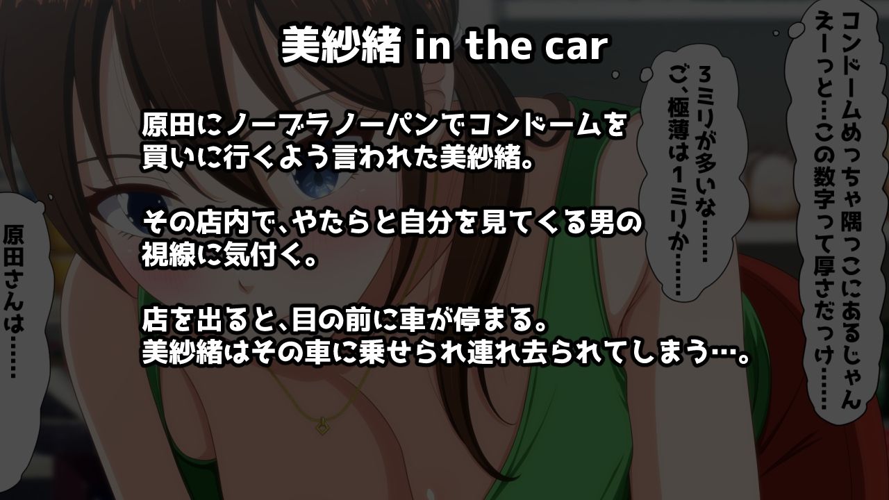 美紗緒 in the car - サンプル画像 3