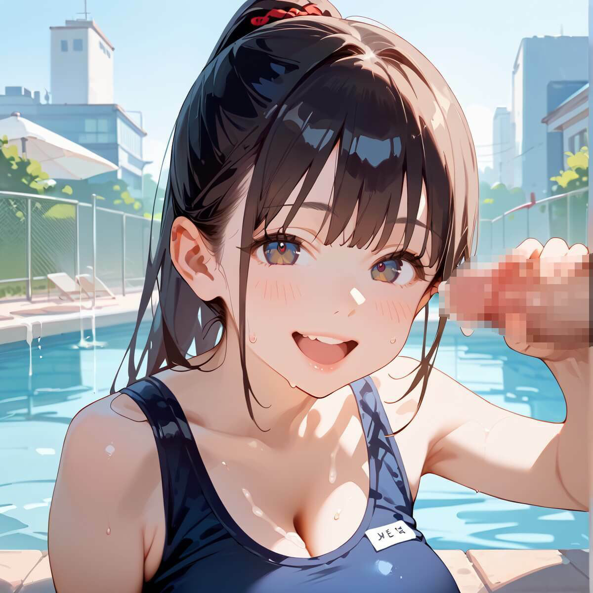 スク水美少女は誘惑したい！170枚 - サンプル画像 4