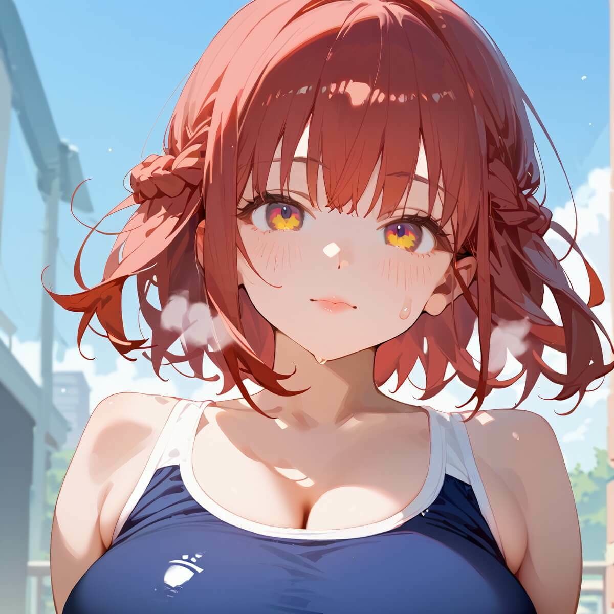 スク水美少女は誘惑したい4！170枚 - サンプル画像 4