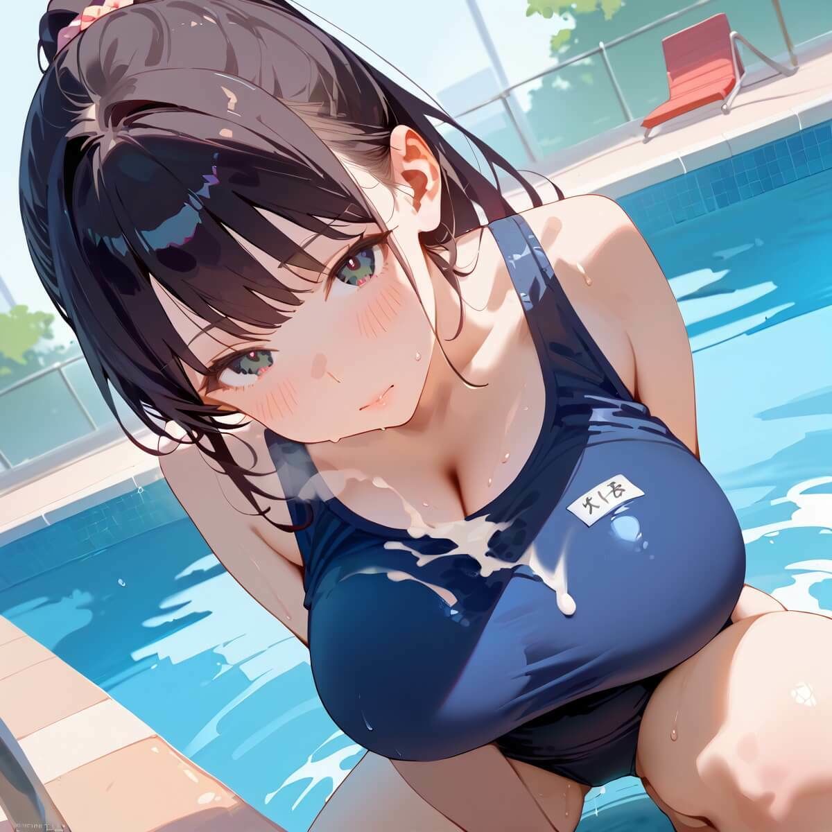 スク水美少女は誘惑したい4！170枚 - サンプル画像 5