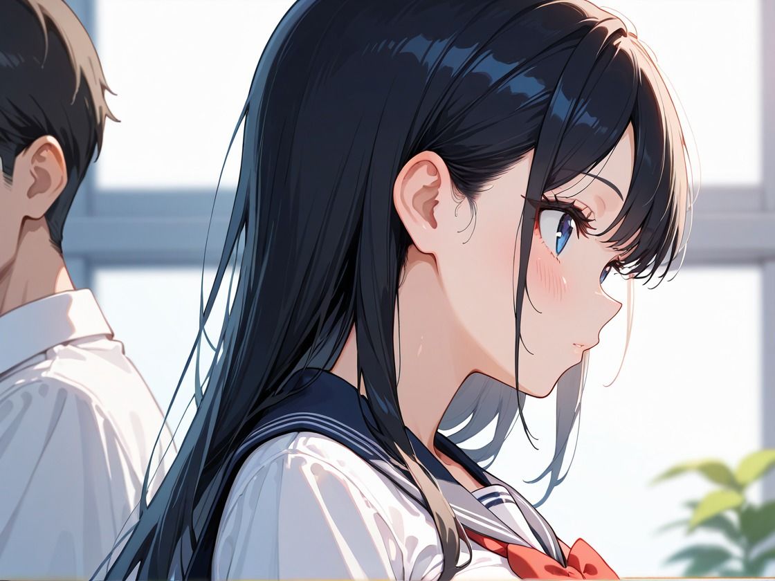 無垢そうに見えて実はビッチな美女女子校生と性欲全開種付けピストン - サンプル画像 1