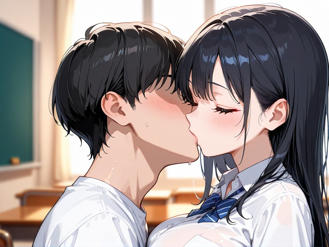 無垢そうに見えて実はビッチな美女女子校生と性欲全開種付けピストン - サンプル画像 3