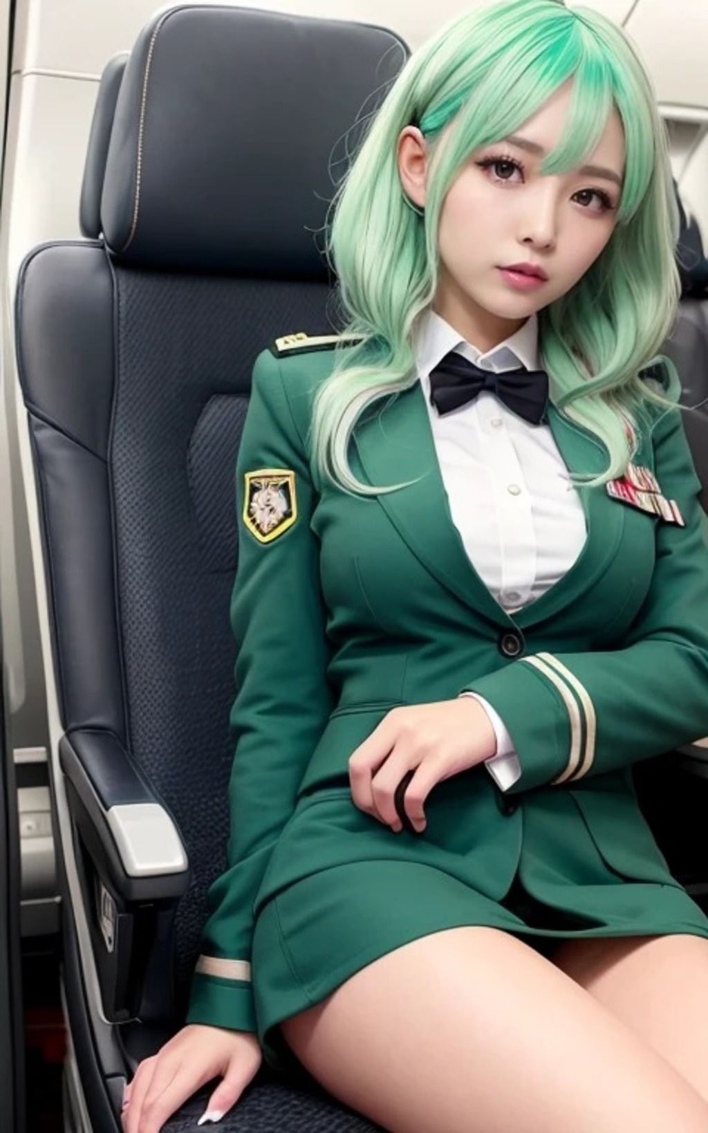 AIパイロット美女1 - サンプル画像 4