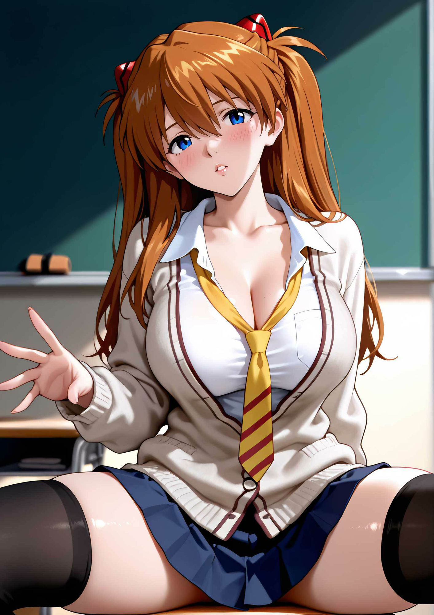 放課後教室  ア〇カ・ラ〇グレー編 - サンプル画像 1